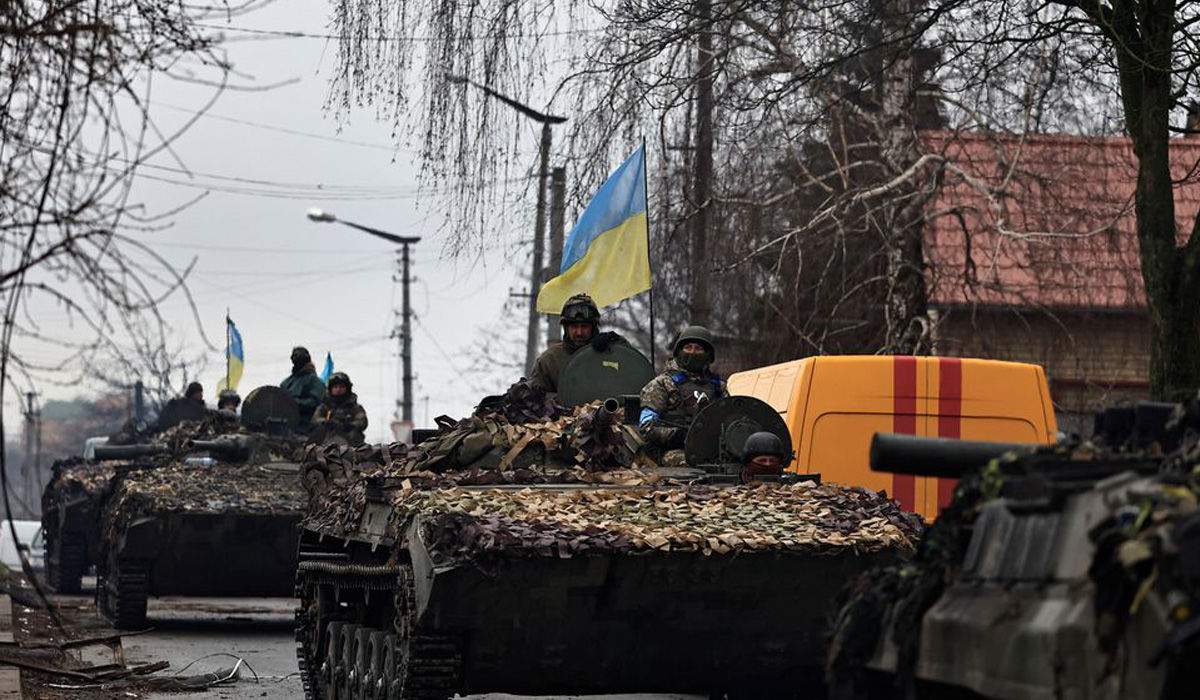 Ukrainian soldiers
